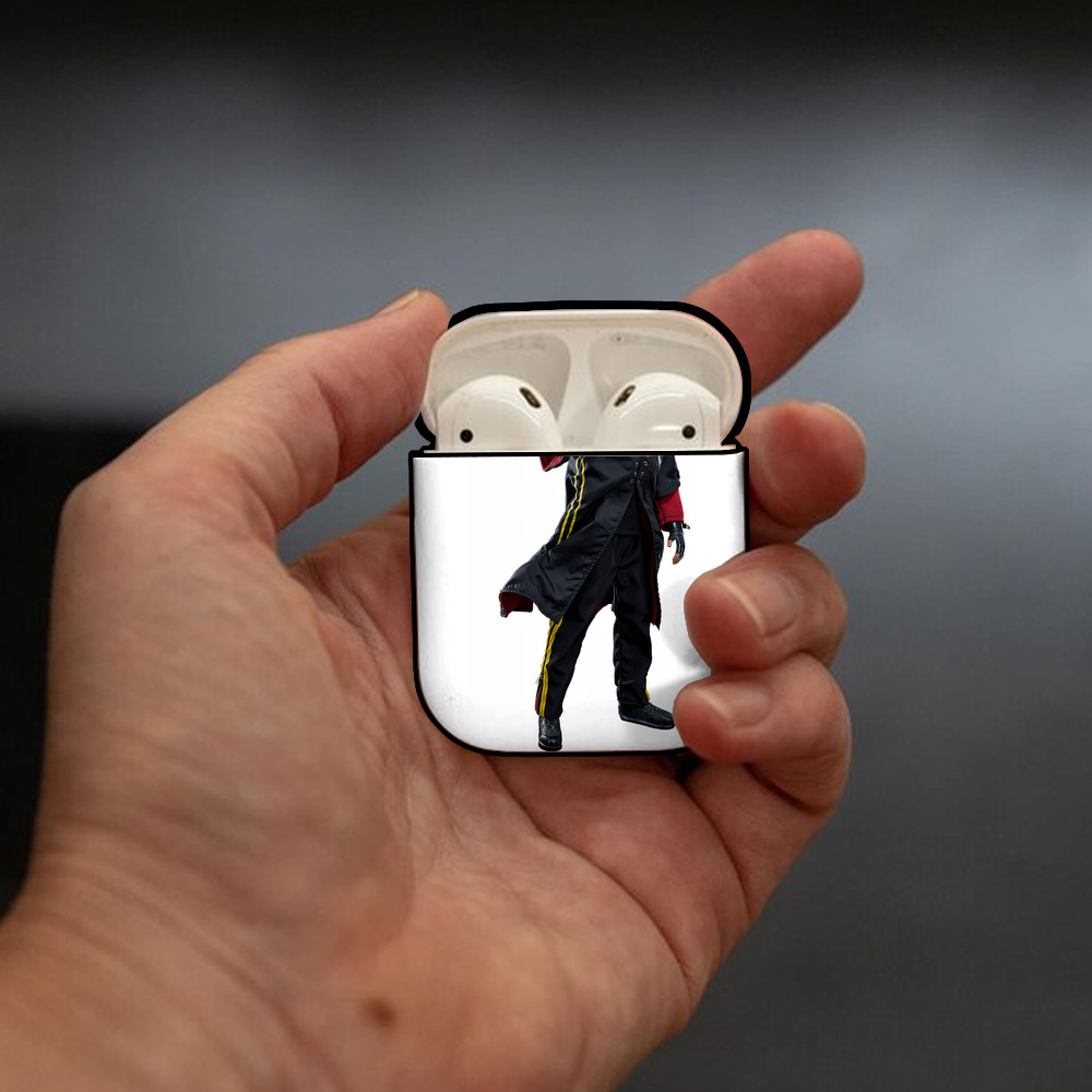 Harry Potter ハリー・ポッターシリーズ AirPods 第2世代保護ケース ハードシェル ブラック 耐衝撃・防指紋・カラビナ付き