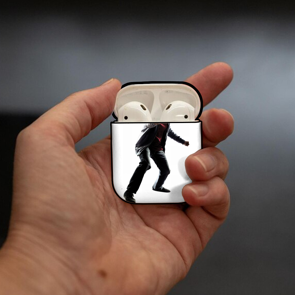 Harry Potter ハリー・ポッターシリーズ AirPods 第2世代保護ケース ハードシェル ブラック 耐衝撃・防指紋・カラビナ付き