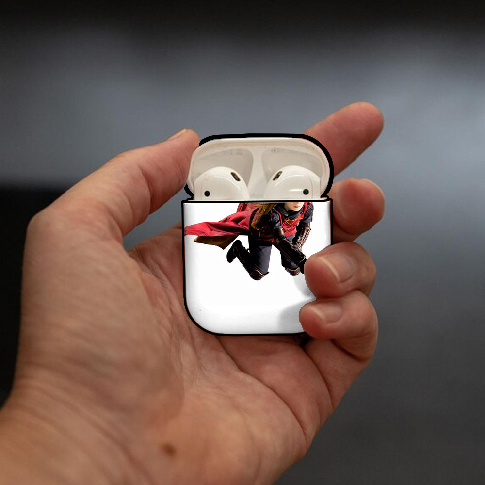 Harry Potter ハリー・ポッターシリーズ AirPods 第2世代保護ケース ハードシェル ブラック 耐衝撃・防指紋・カラビナ付き