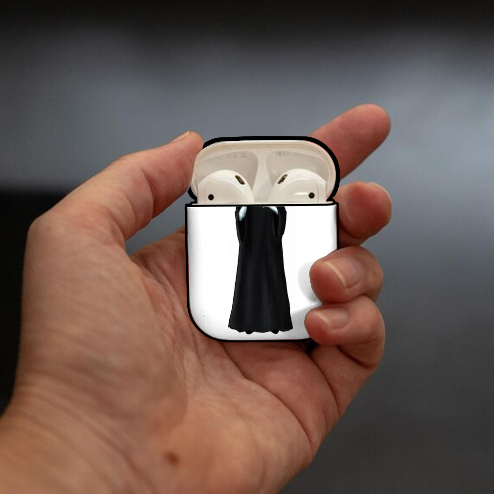 Harry Potter ハリー・ポッターシリーズ AirPods 第2世代保護ケース ハードシェル ブラック 耐衝撃・防指紋・カラビナ付き