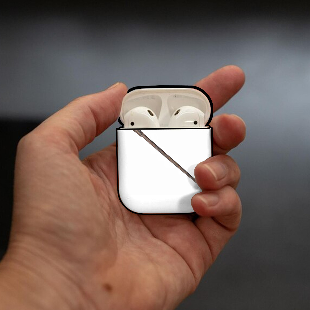 Harry Potter ハリー・ポッターシリーズ AirPods 第2世代保護ケース ハードシェル ブラック 耐衝撃・防指紋・カラビナ付き