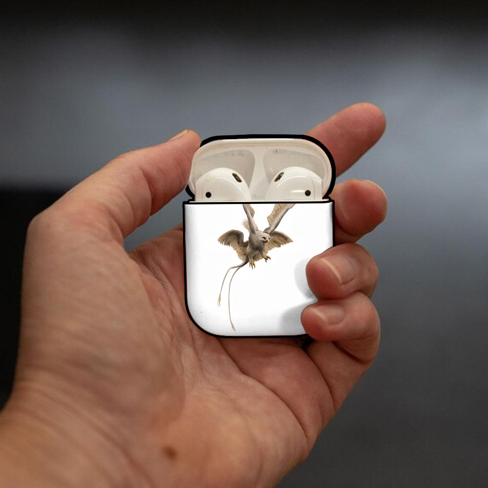 Harry Potter ハリー・ポッターシリーズ AirPods 第2世代保護ケース ハードシェル ブラック 耐衝撃・防指紋・カラビナ付き