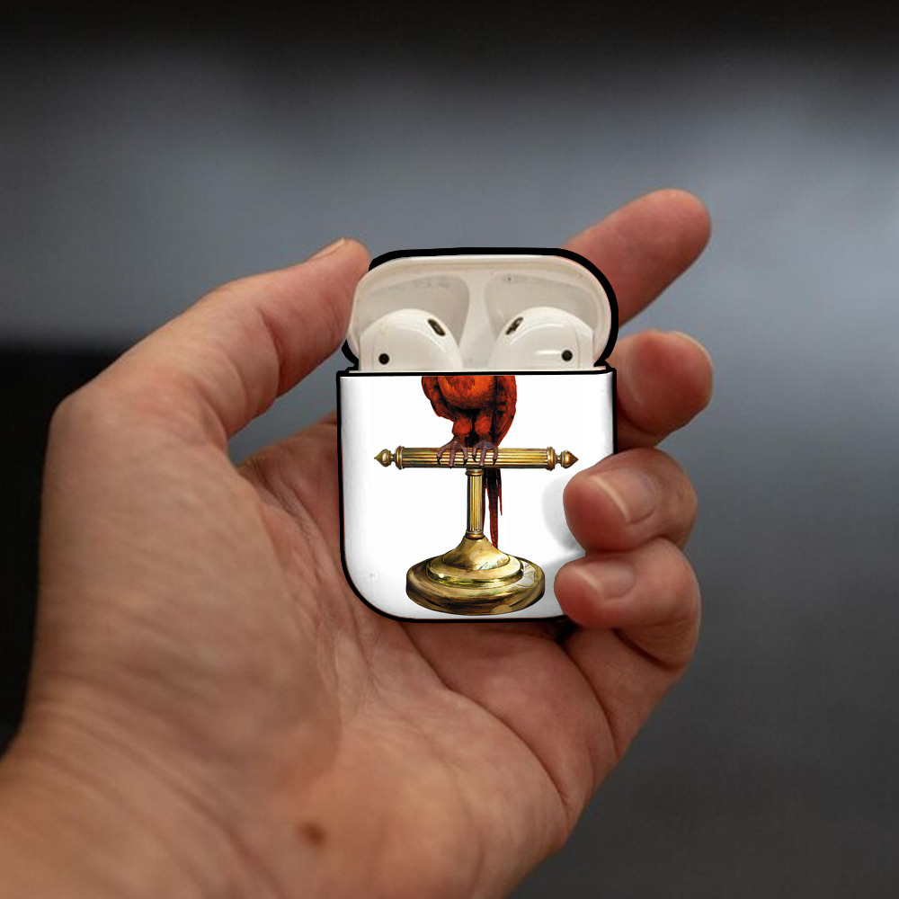 Harry Potter ハリー・ポッターシリーズ AirPods 第2世代保護ケース ハードシェル ブラック 耐衝撃・防指紋・カラビナ付き