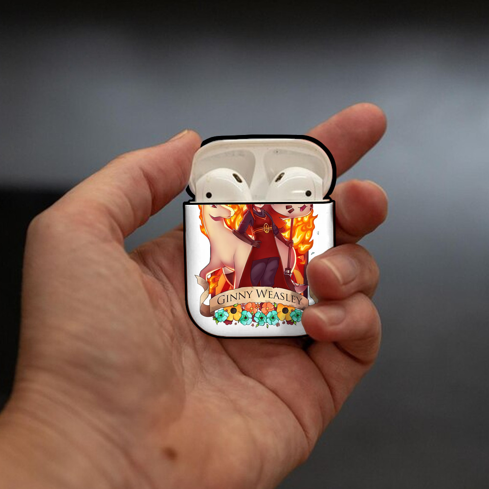 Harry Potter ハリー・ポッターシリーズ AirPods 第2世代保護ケース ハードシェル ブラック 耐衝撃・防指紋・カラビナ付き