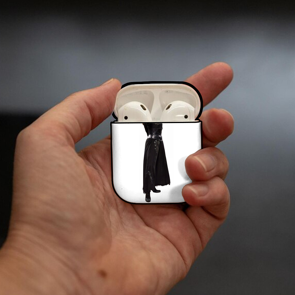 Harry Potter ハリー・ポッターシリーズ AirPods 第2世代保護ケース ハードシェル ブラック 耐衝撃・防指紋・カラビナ付き