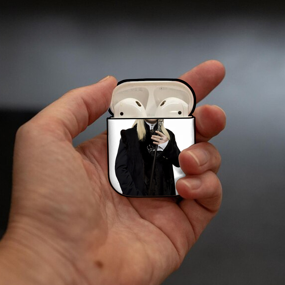 Harry Potter ハリー・ポッターシリーズ AirPods 第2世代保護ケース ハードシェル ブラック 耐衝撃・防指紋・カラビナ付き