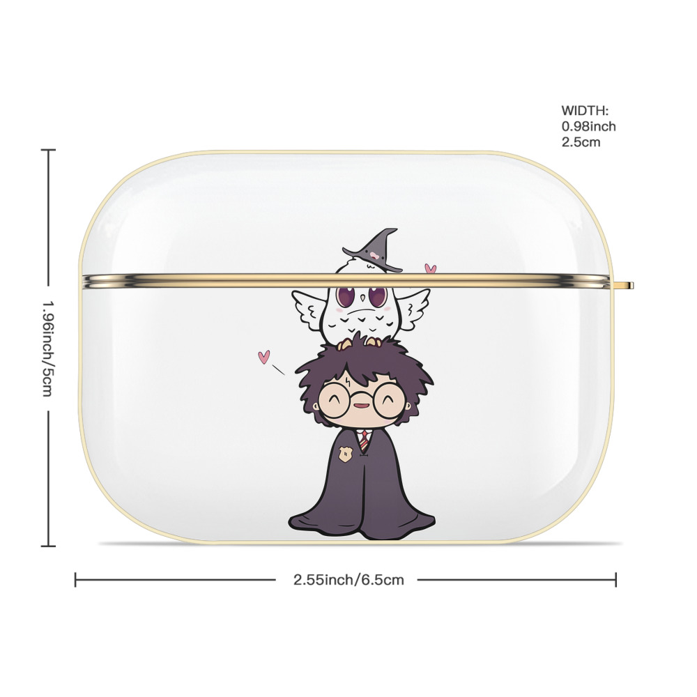 Harry Potter ハリー・ポッターシリーズ 【AirPods Pro用】ハードシェル保護ケース｜耐衝撃・防指紋・カラビナ付き商品仕様