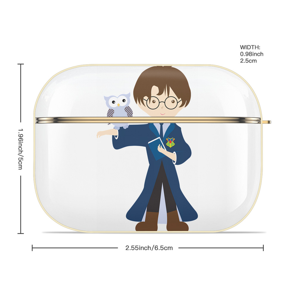 Harry Potter ハリー・ポッターシリーズ 【AirPods Pro用】ハードシェル保護ケース｜耐衝撃・防指紋・カラビナ付き商品仕様