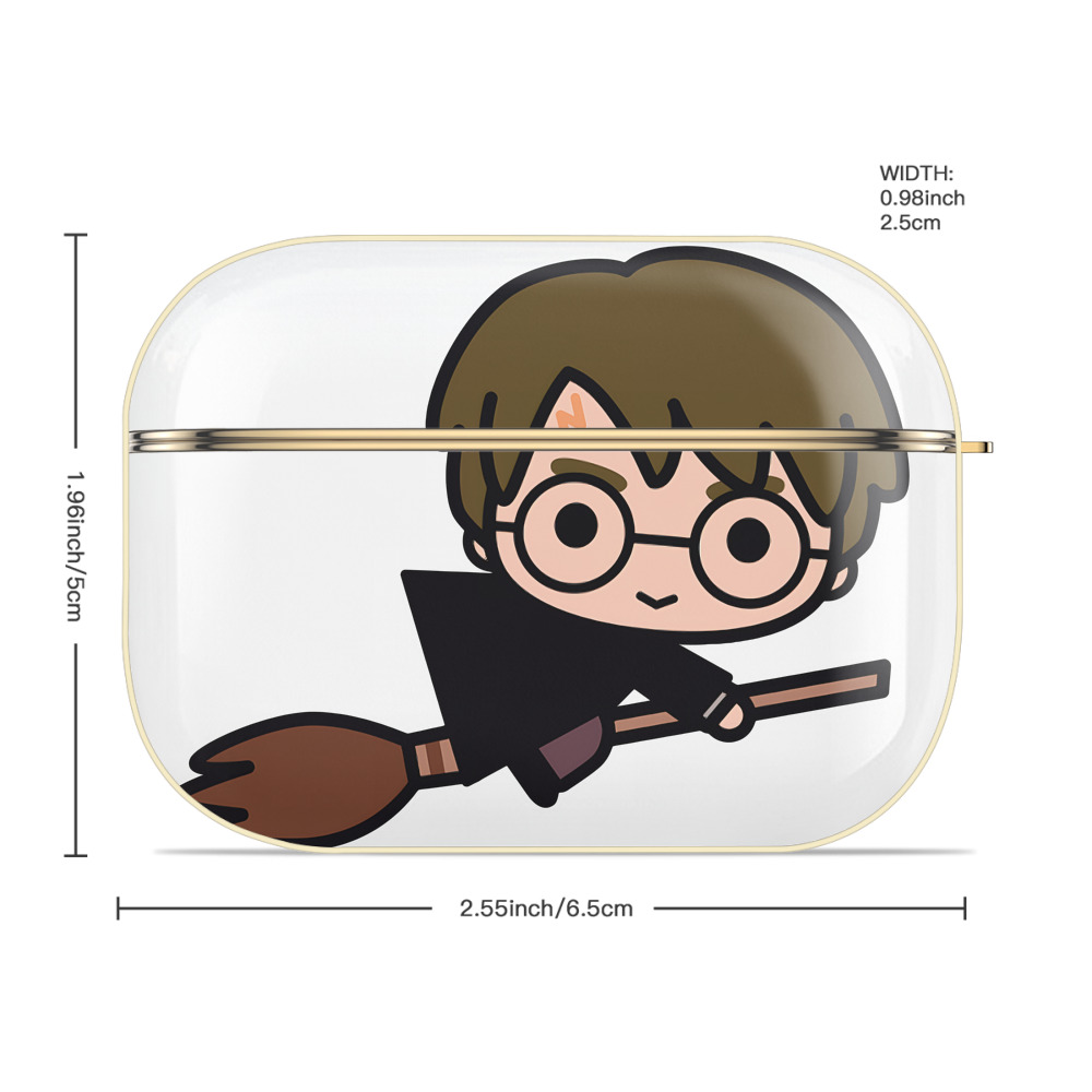 Harry Potter ハリー・ポッターシリーズ 【AirPods Pro用】ハードシェル保護ケース｜耐衝撃・防指紋・カラビナ付き商品仕様