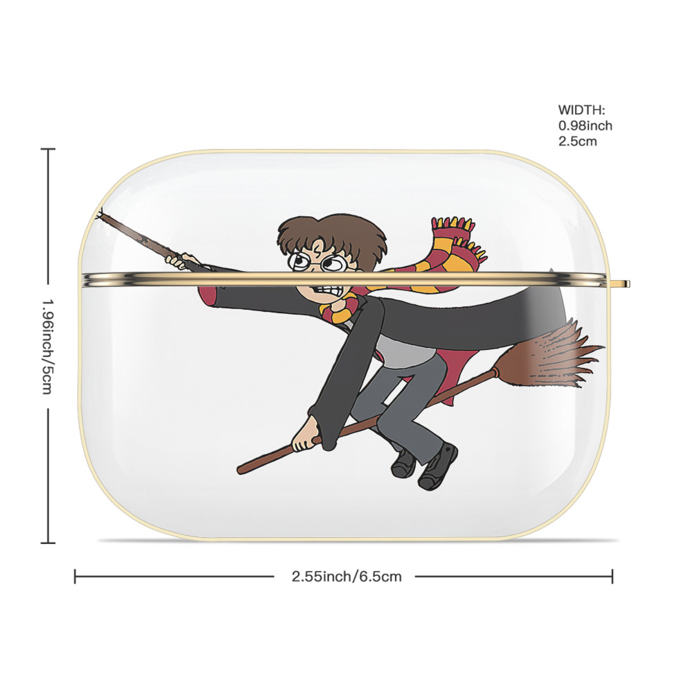 Harry Potter ハリー・ポッターシリーズ 【AirPods Pro用】ハードシェル保護ケース｜耐衝撃・防指紋・カラビナ付き商品仕様