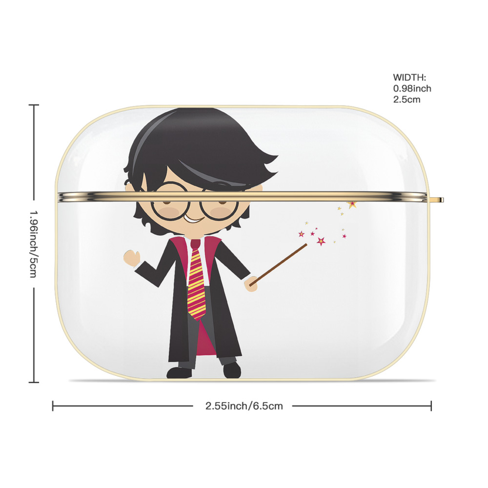 Harry Potter ハリー・ポッターシリーズ 【AirPods Pro用】ハードシェル保護ケース｜耐衝撃・防指紋・カラビナ付き商品仕様