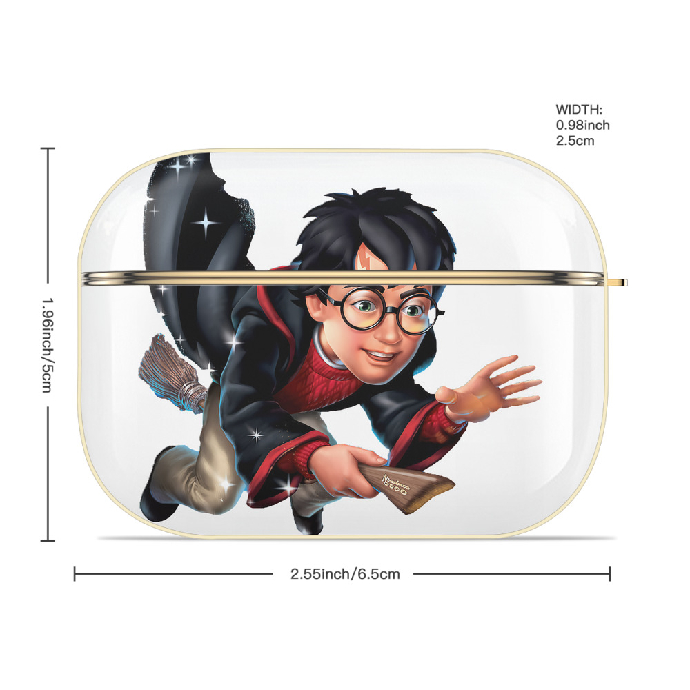 Harry Potter ハリー・ポッターシリーズ 【AirPods Pro用】ハードシェル保護ケース｜耐衝撃・防指紋・カラビナ付き商品仕様