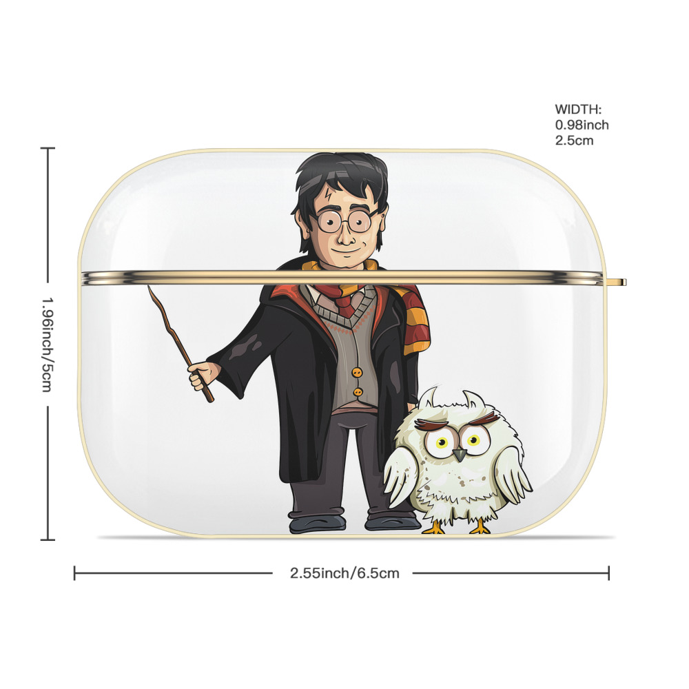Harry Potter ハリー・ポッターシリーズ 【AirPods Pro用】ハードシェル保護ケース｜耐衝撃・防指紋・カラビナ付き商品仕様