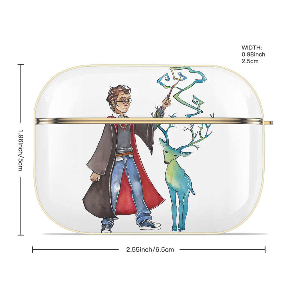 Harry Potter ハリー・ポッターシリーズ 【AirPods Pro用】ハードシェル保護ケース｜耐衝撃・防指紋・カラビナ付き商品仕様