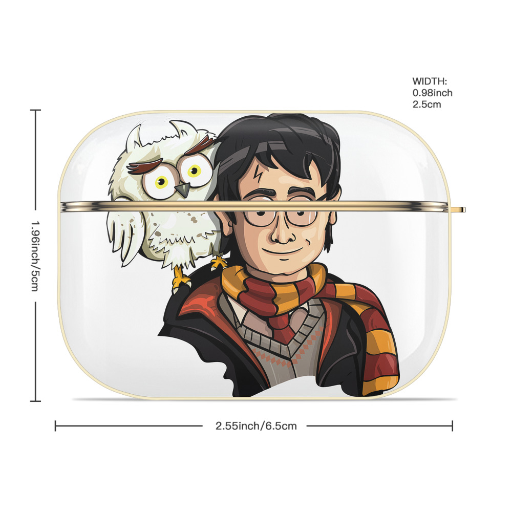 Harry Potter ハリー・ポッターシリーズ 【AirPods Pro用】ハードシェル保護ケース｜耐衝撃・防指紋・カラビナ付き商品仕様