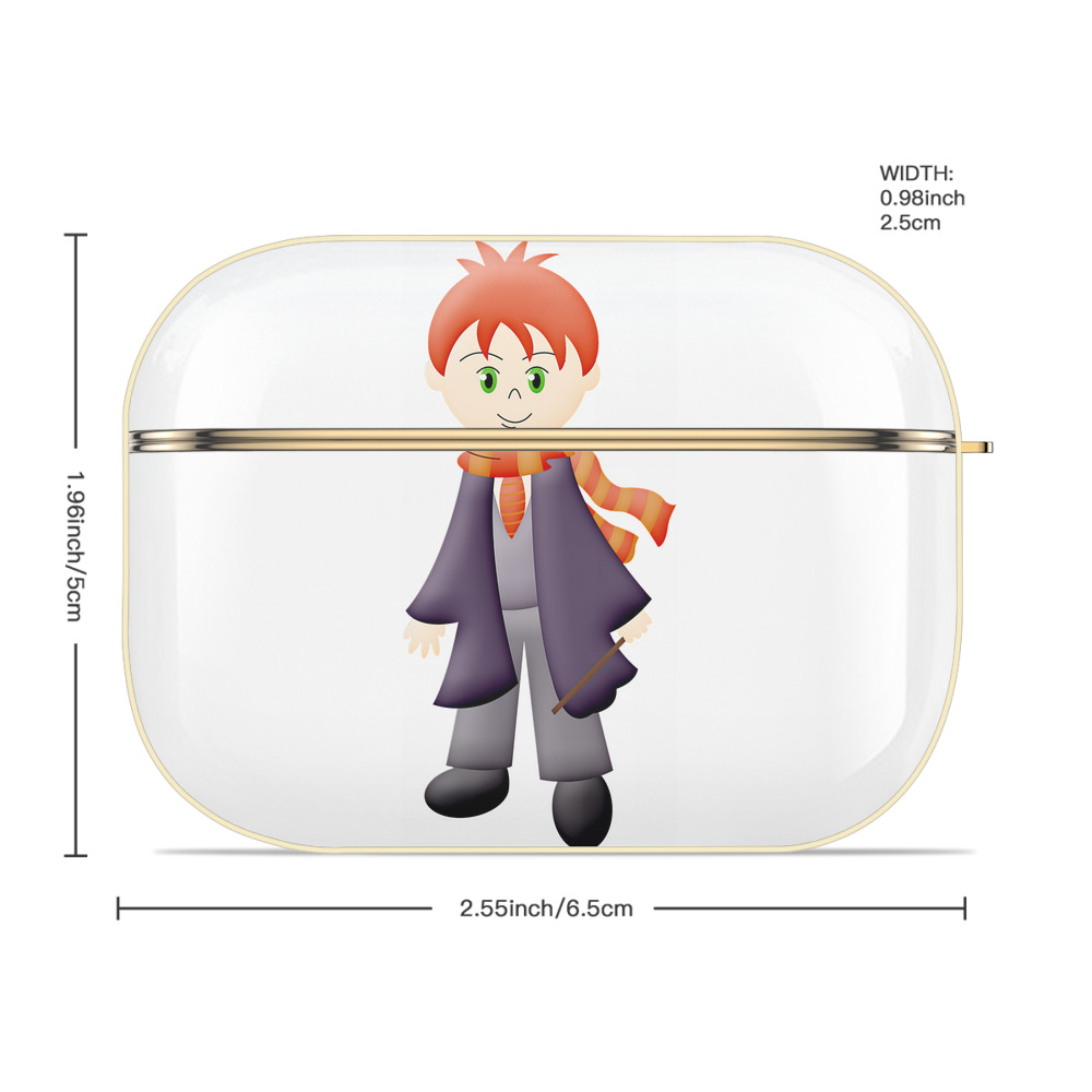 Harry Potter ハリー・ポッターシリーズ 【AirPods Pro用】ハードシェル保護ケース｜耐衝撃・防指紋・カラビナ付き商品仕様