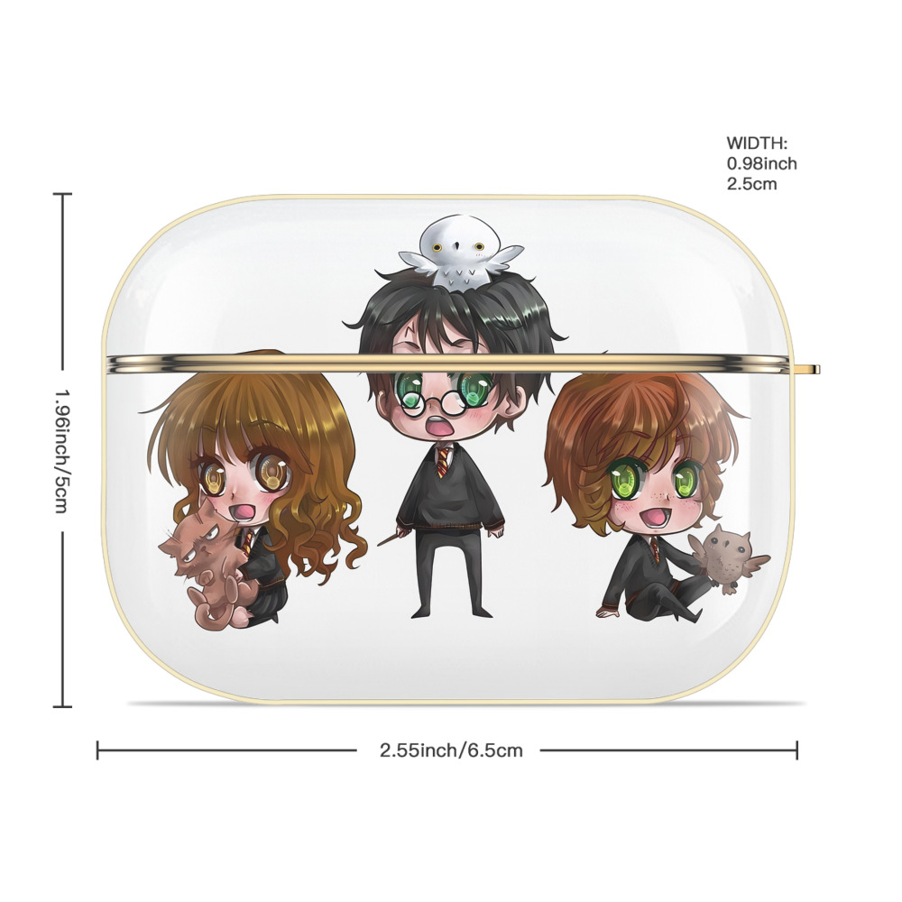 Harry Potter ハリー・ポッターシリーズ 【AirPods Pro用】ハードシェル保護ケース｜耐衝撃・防指紋・カラビナ付き商品仕様