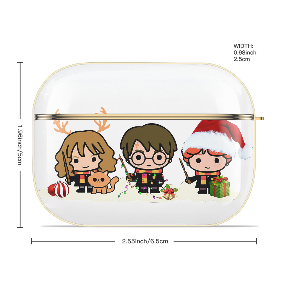 Harry Potter ハリー・ポッターシリーズ 【AirPods Pro用】ハードシェル保護ケース｜耐衝撃・防指紋・カラビナ付き商品仕様