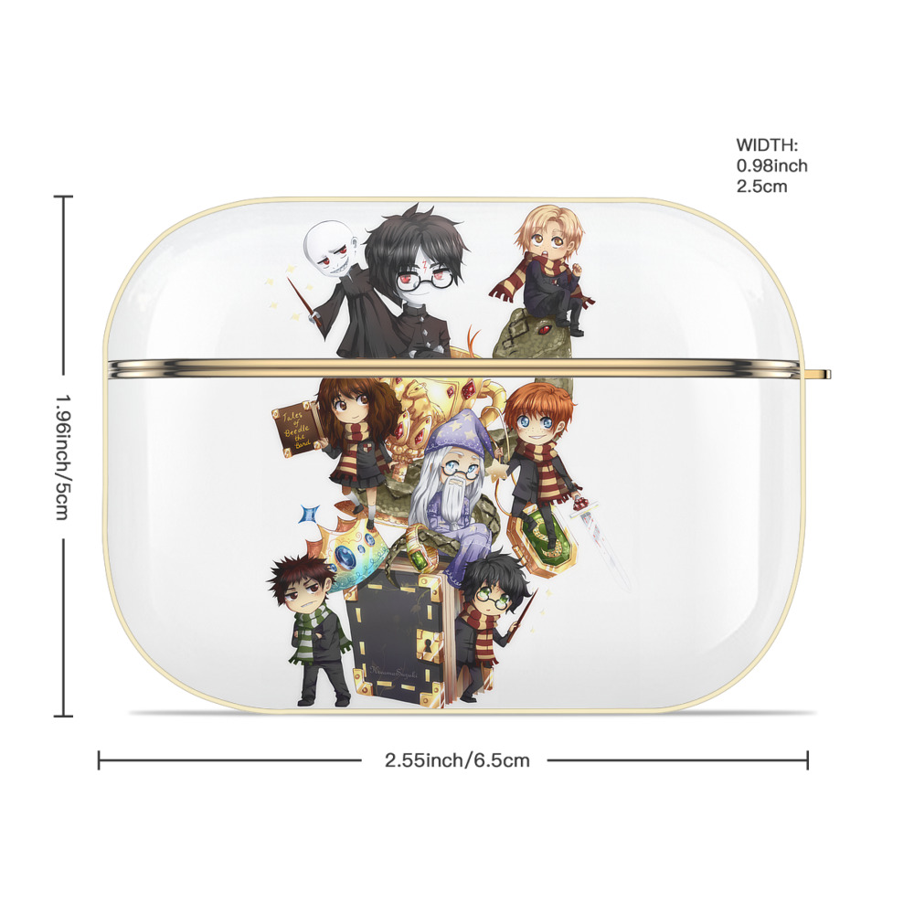Harry Potter ハリー・ポッターシリーズ 【AirPods Pro用】ハードシェル保護ケース｜耐衝撃・防指紋・カラビナ付き商品仕様