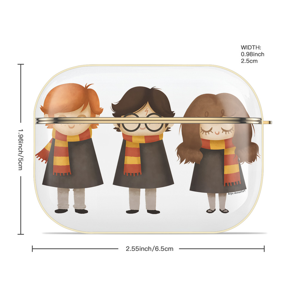 Harry Potter ハリー・ポッターシリーズ 【AirPods Pro用】ハードシェル保護ケース｜耐衝撃・防指紋・カラビナ付き商品仕様