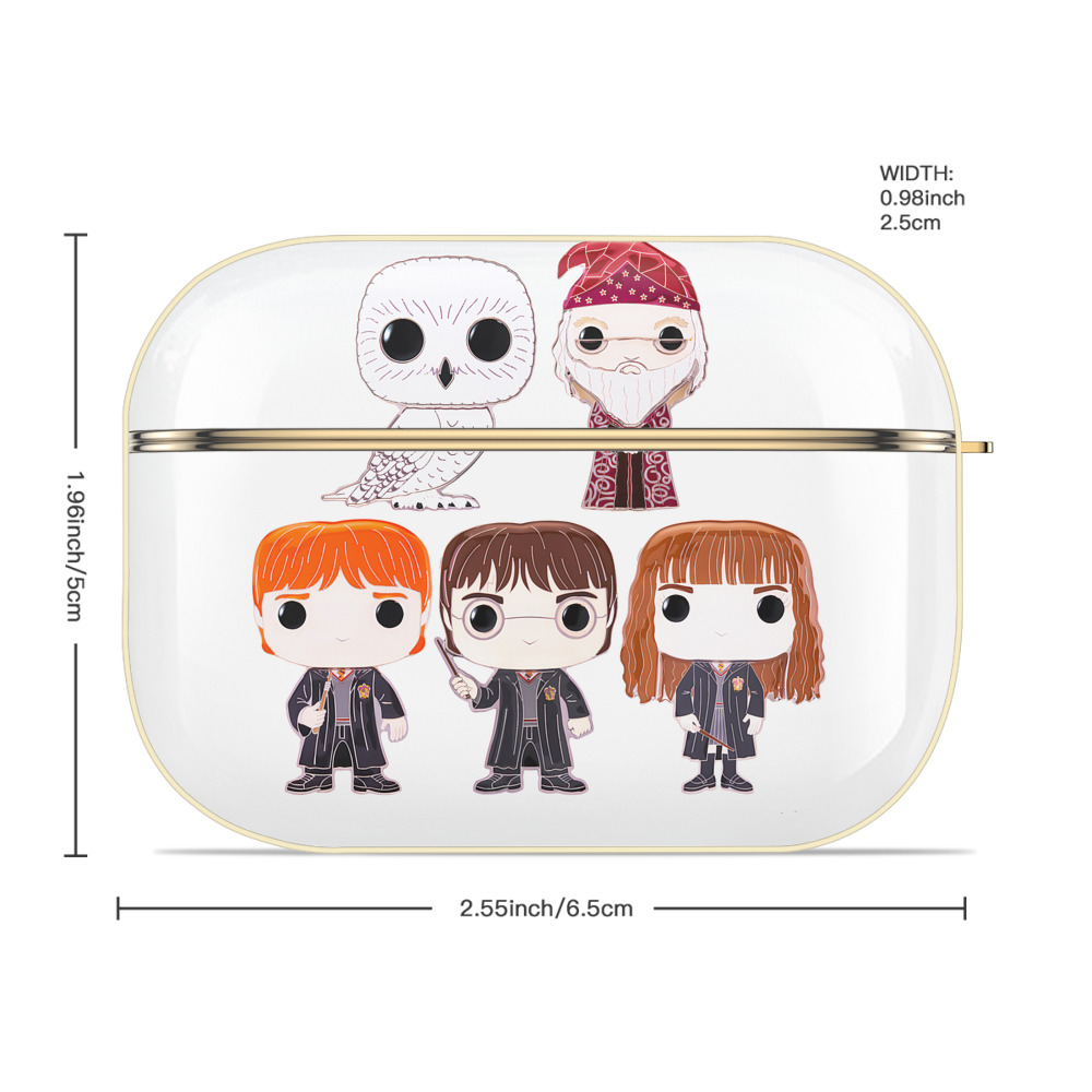 Harry Potter ハリー・ポッターシリーズ 【AirPods Pro用】ハードシェル保護ケース｜耐衝撃・防指紋・カラビナ付き商品仕様
