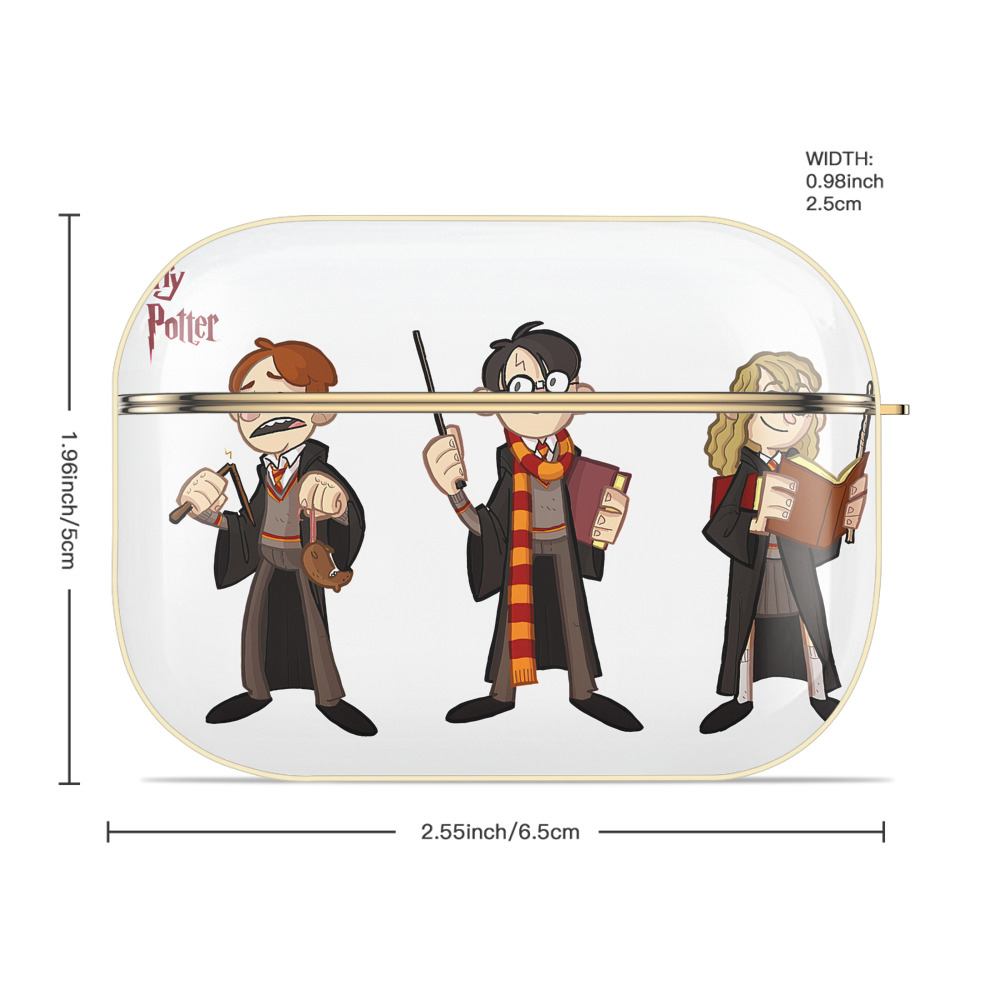 Harry Potter ハリー・ポッターシリーズ 【AirPods Pro用】ハードシェル保護ケース｜耐衝撃・防指紋・カラビナ付き商品仕様