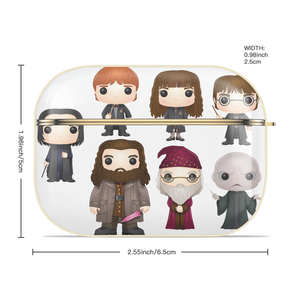 Harry Potter ハリー・ポッターシリーズ 【AirPods Pro用】ハードシェル保護ケース｜耐衝撃・防指紋・カラビナ付き商品仕様