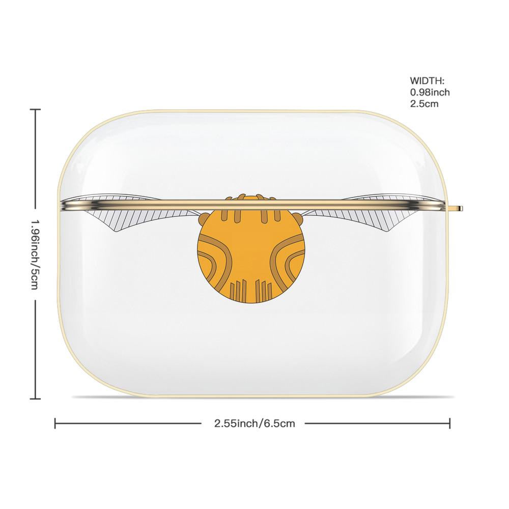 Harry Potter ハリー・ポッターシリーズ 【AirPods Pro用】ハードシェル保護ケース｜耐衝撃・防指紋・カラビナ付き商品仕様