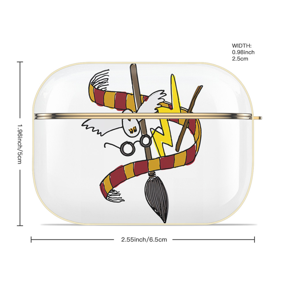 Harry Potter ハリー・ポッターシリーズ 【AirPods Pro用】ハードシェル保護ケース｜耐衝撃・防指紋・カラビナ付き商品仕様