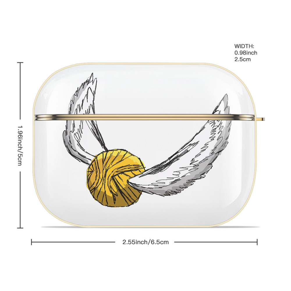 Harry Potter ハリー・ポッターシリーズ 【AirPods Pro用】ハードシェル保護ケース｜耐衝撃・防指紋・カラビナ付き商品仕様