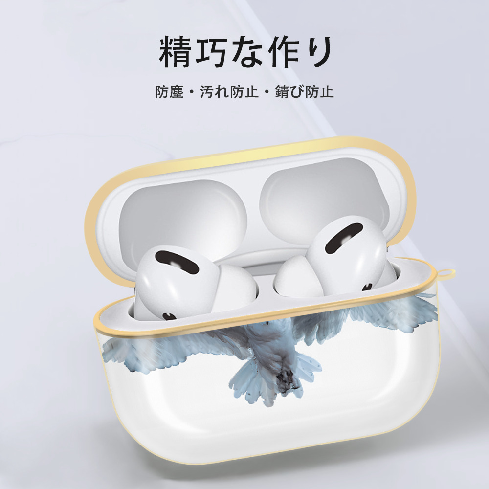 Harry Potter ハリー・ポッターシリーズ 【AirPods Pro用】ハードシェル保護ケース｜耐衝撃・防指紋・カラビナ付き商品仕様
