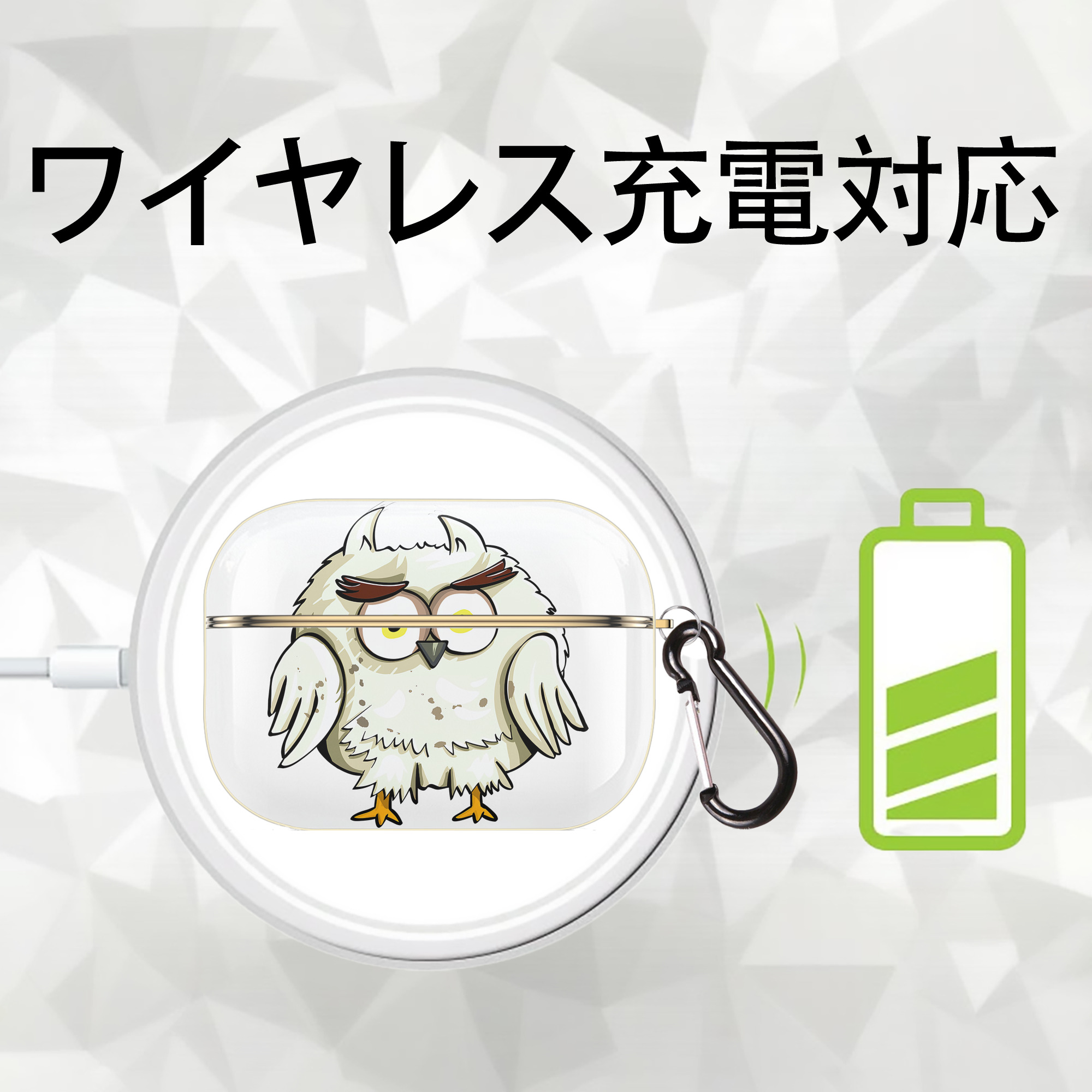 Harry Potter ハリー・ポッターシリーズ 【AirPods Pro用】ハードシェル保護ケース｜耐衝撃・防指紋・カラビナ付き商品仕様