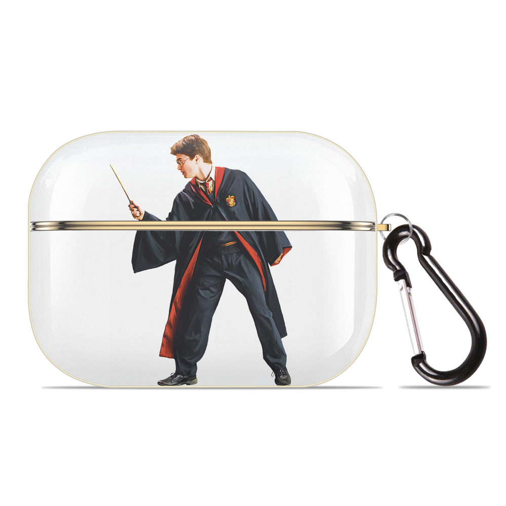 （画像用） Harry Potter ハリー・ポッターシリーズ 【AirPods Pro用】ハードシェル保護ケース｜耐衝撃・防指紋・カラビナ付き商品仕様