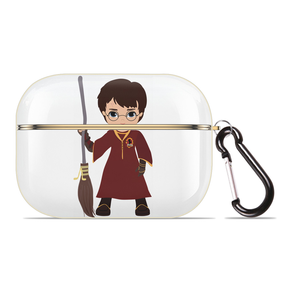 （画像用） Harry Potter ハリー・ポッターシリーズ 【AirPods Pro用】ハードシェル保護ケース｜耐衝撃・防指紋・カラビナ付き商品仕様