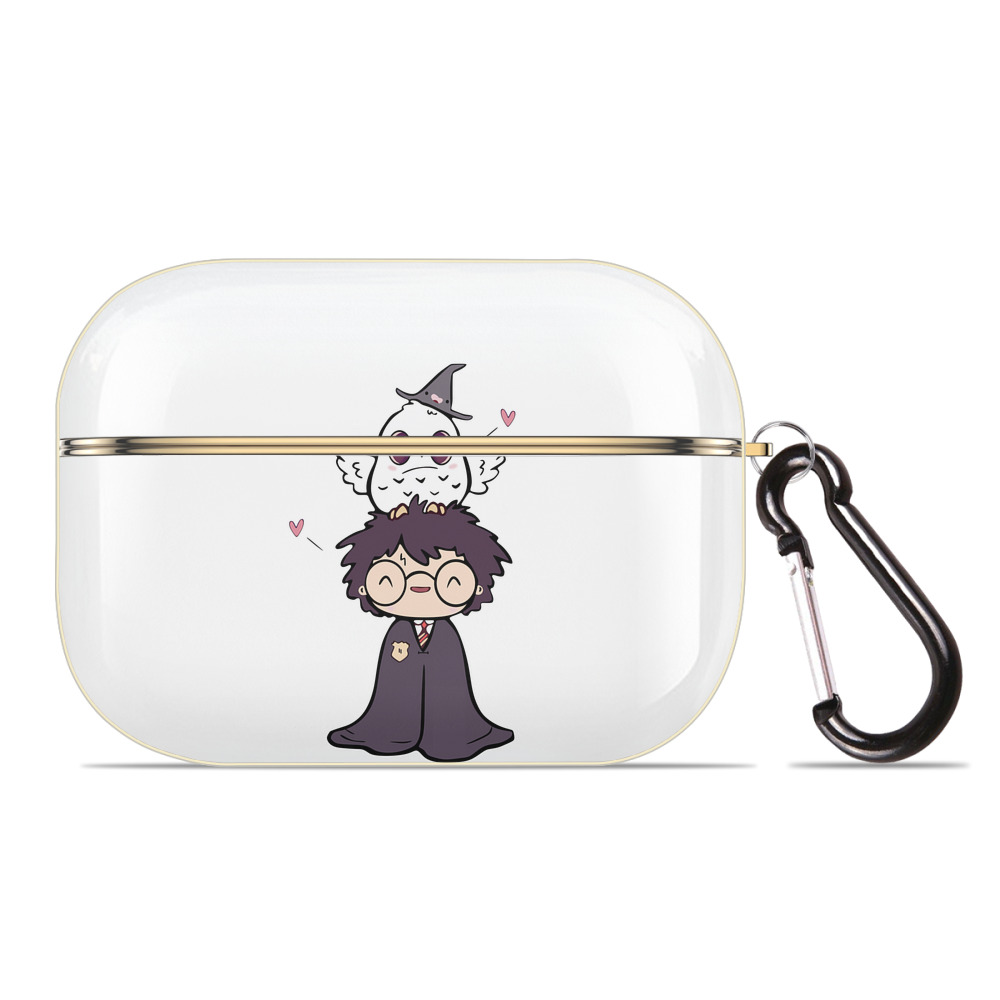 （画像用） Harry Potter ハリー・ポッターシリーズ 【AirPods Pro用】ハードシェル保護ケース｜耐衝撃・防指紋・カラビナ付き商品仕様