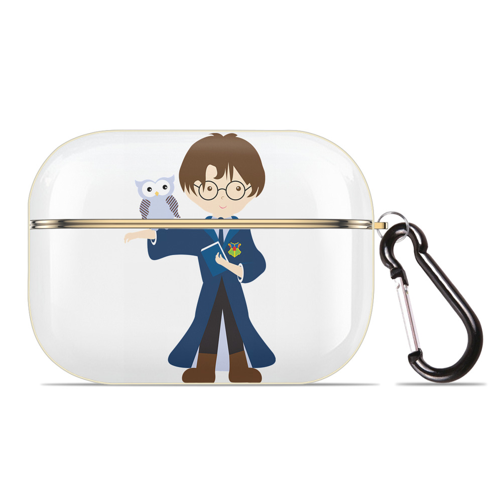 （画像用） Harry Potter ハリー・ポッターシリーズ 【AirPods Pro用】ハードシェル保護ケース｜耐衝撃・防指紋・カラビナ付き商品仕様
