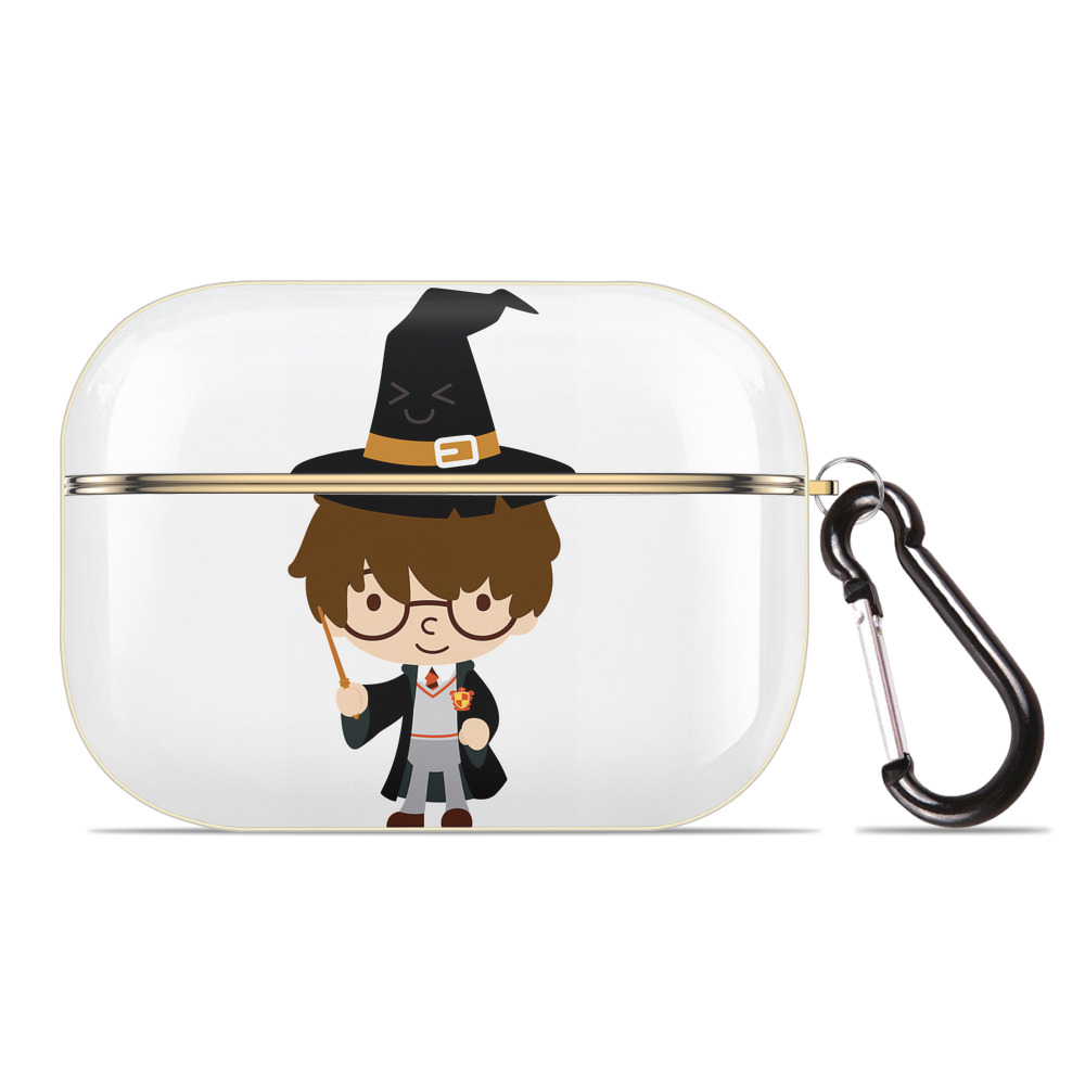 （画像用） Harry Potter ハリー・ポッターシリーズ 【AirPods Pro用】ハードシェル保護ケース｜耐衝撃・防指紋・カラビナ付き商品仕様