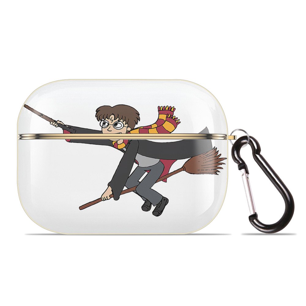 （画像用） Harry Potter ハリー・ポッターシリーズ 【AirPods Pro用】ハードシェル保護ケース｜耐衝撃・防指紋・カラビナ付き商品仕様