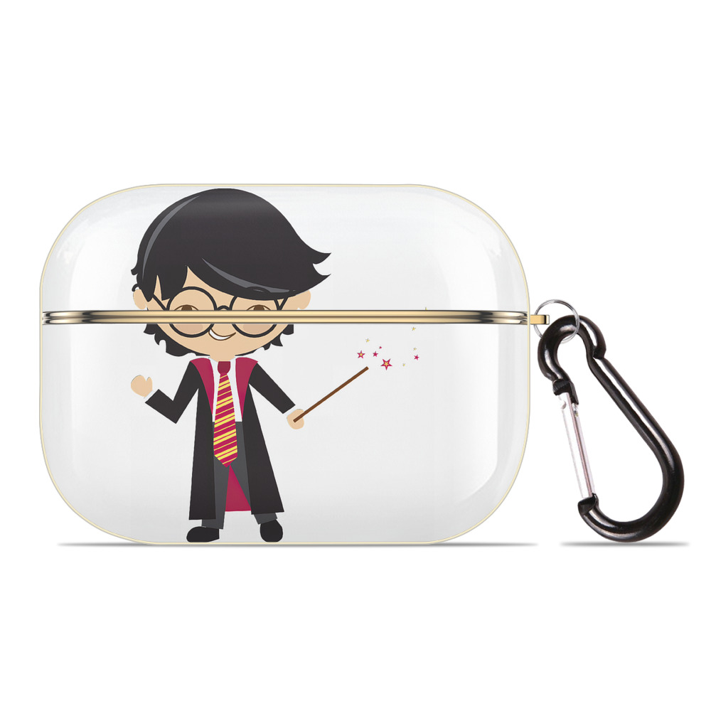 （画像用） Harry Potter ハリー・ポッターシリーズ 【AirPods Pro用】ハードシェル保護ケース｜耐衝撃・防指紋・カラビナ付き商品仕様