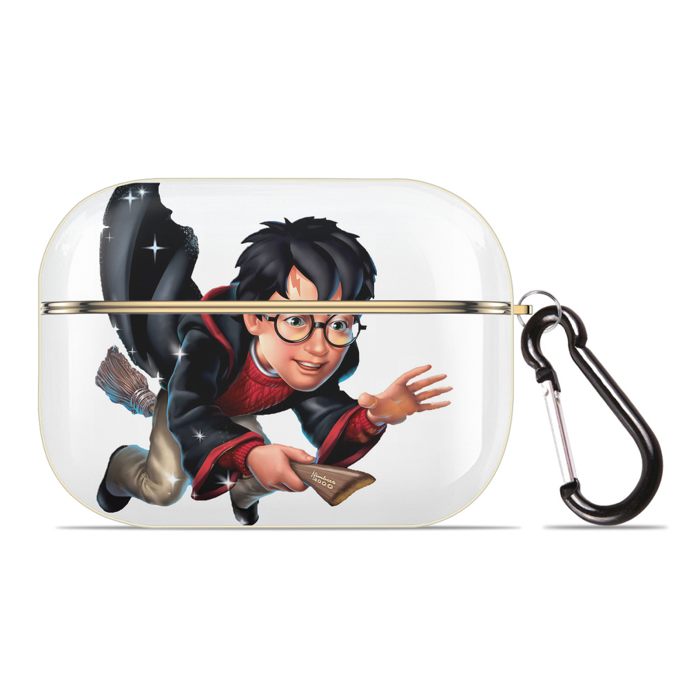 （画像用） Harry Potter ハリー・ポッターシリーズ 【AirPods Pro用】ハードシェル保護ケース｜耐衝撃・防指紋・カラビナ付き商品仕様