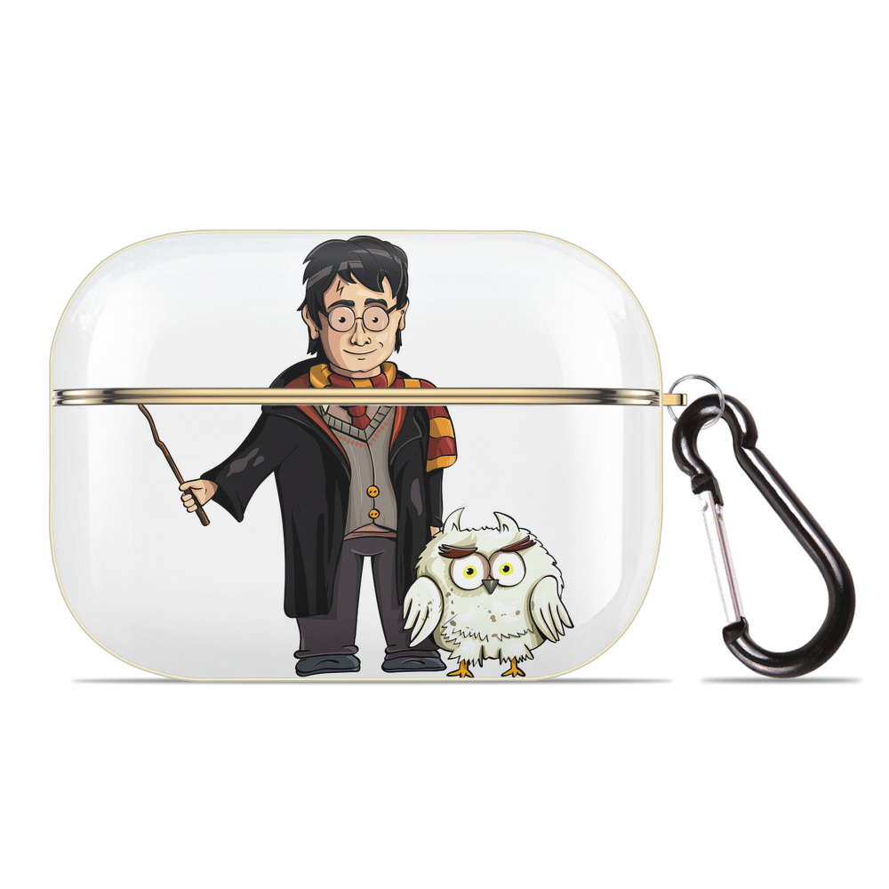 （画像用） Harry Potter ハリー・ポッターシリーズ 【AirPods Pro用】ハードシェル保護ケース｜耐衝撃・防指紋・カラビナ付き商品仕様