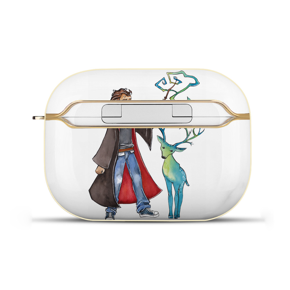 （画像用） Harry Potter ハリー・ポッターシリーズ 【AirPods Pro用】ハードシェル保護ケース｜耐衝撃・防指紋・カラビナ付き商品仕様