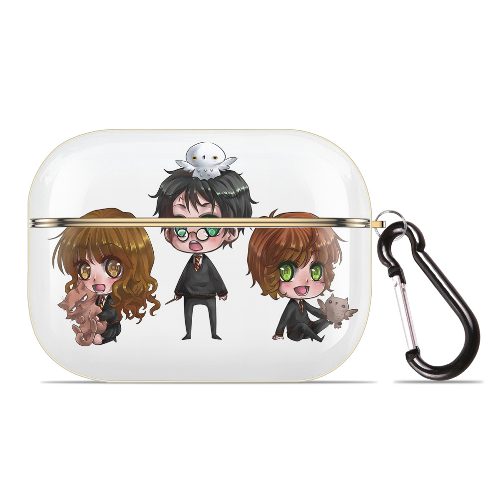 （画像用） Harry Potter ハリー・ポッターシリーズ 【AirPods Pro用】ハードシェル保護ケース｜耐衝撃・防指紋・カラビナ付き商品仕様
