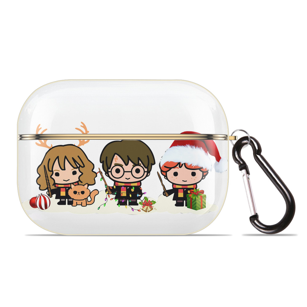 （画像用） Harry Potter ハリー・ポッターシリーズ 【AirPods Pro用】ハードシェル保護ケース｜耐衝撃・防指紋・カラビナ付き商品仕様