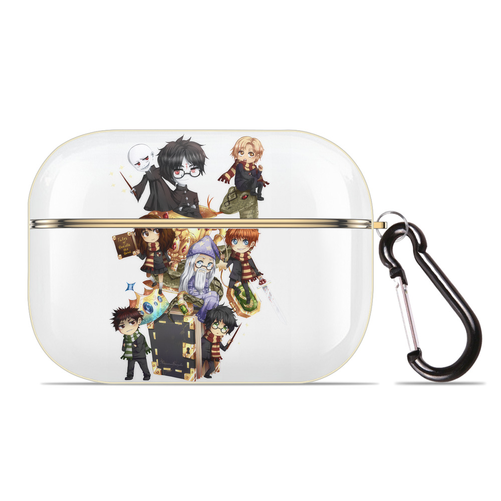 （画像用） Harry Potter ハリー・ポッターシリーズ 【AirPods Pro用】ハードシェル保護ケース｜耐衝撃・防指紋・カラビナ付き商品仕様