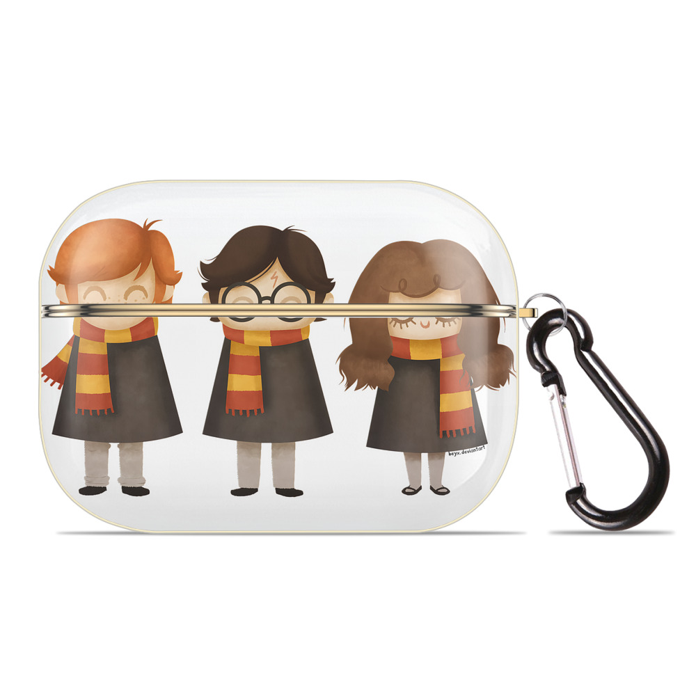 （画像用） Harry Potter ハリー・ポッターシリーズ 【AirPods Pro用】ハードシェル保護ケース｜耐衝撃・防指紋・カラビナ付き商品仕様