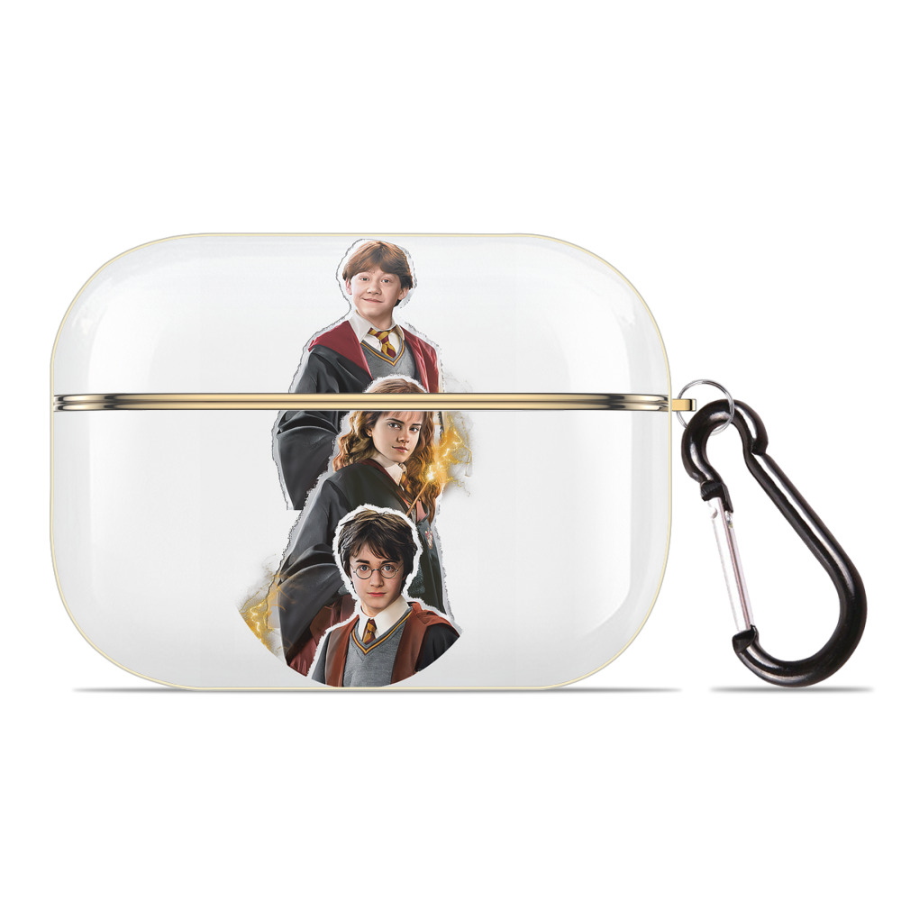 （画像用） Harry Potter ハリー・ポッターシリーズ 【AirPods Pro用】ハードシェル保護ケース｜耐衝撃・防指紋・カラビナ付き商品仕様