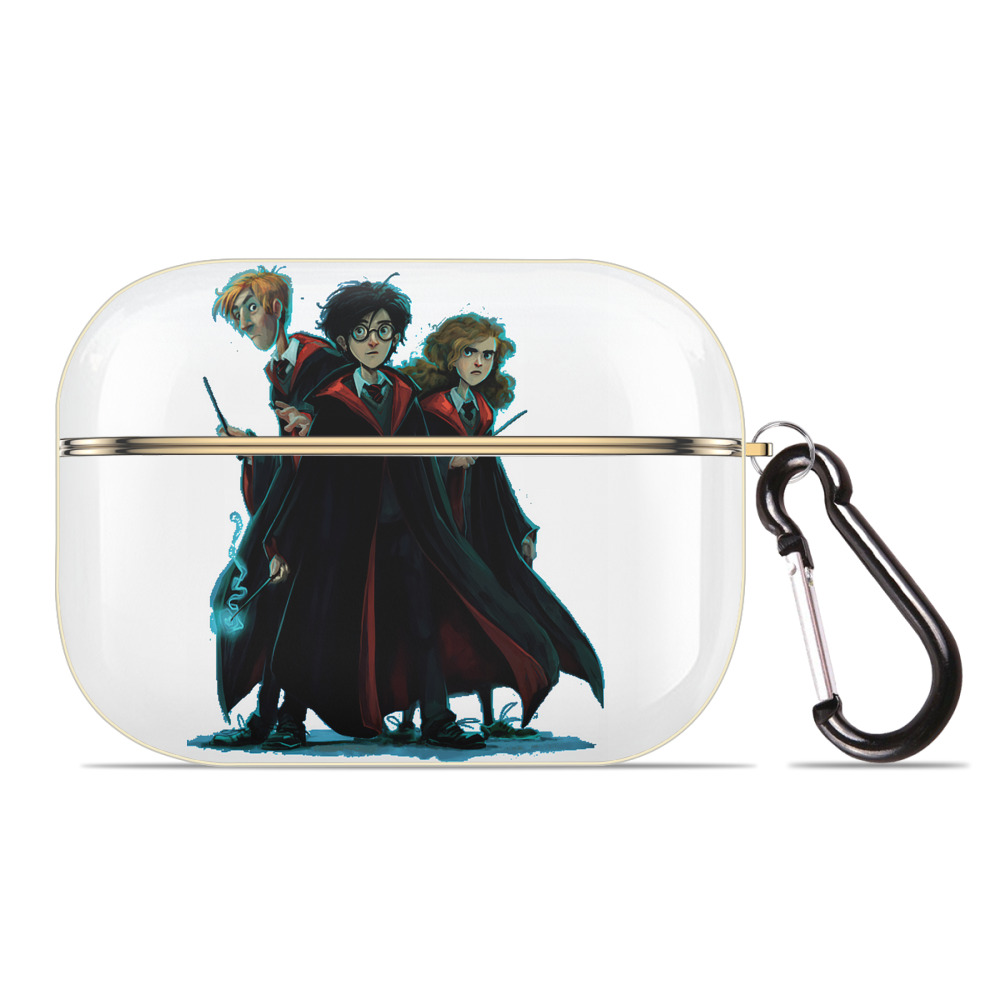 （画像用） Harry Potter ハリー・ポッターシリーズ 【AirPods Pro用】ハードシェル保護ケース｜耐衝撃・防指紋・カラビナ付き商品仕様