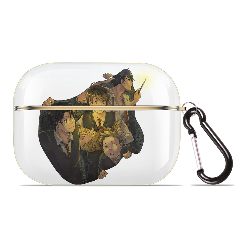 （画像用） Harry Potter ハリー・ポッターシリーズ 【AirPods Pro用】ハードシェル保護ケース｜耐衝撃・防指紋・カラビナ付き商品仕様