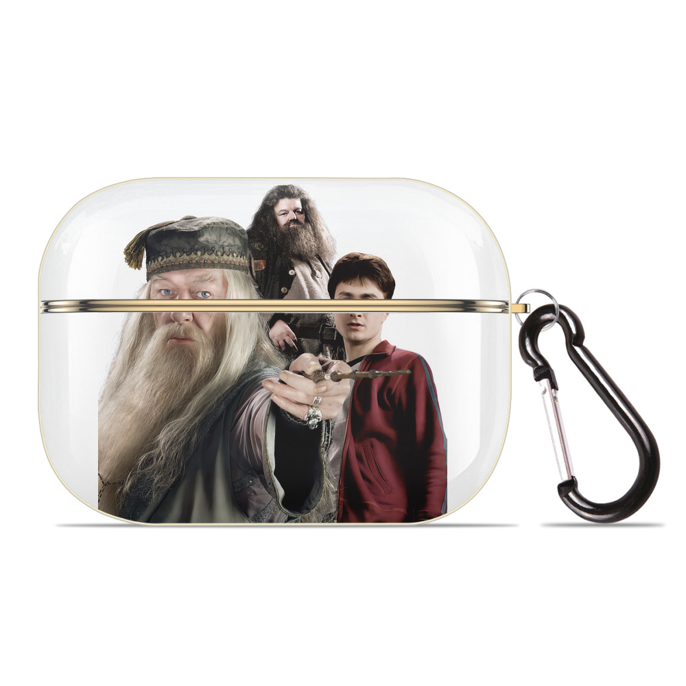 （画像用） Harry Potter ハリー・ポッターシリーズ 【AirPods Pro用】ハードシェル保護ケース｜耐衝撃・防指紋・カラビナ付き商品仕様